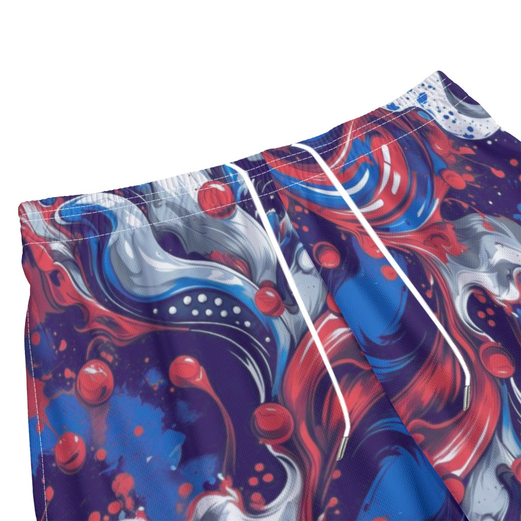USA Swirls Sport Shorts (All Sizes)