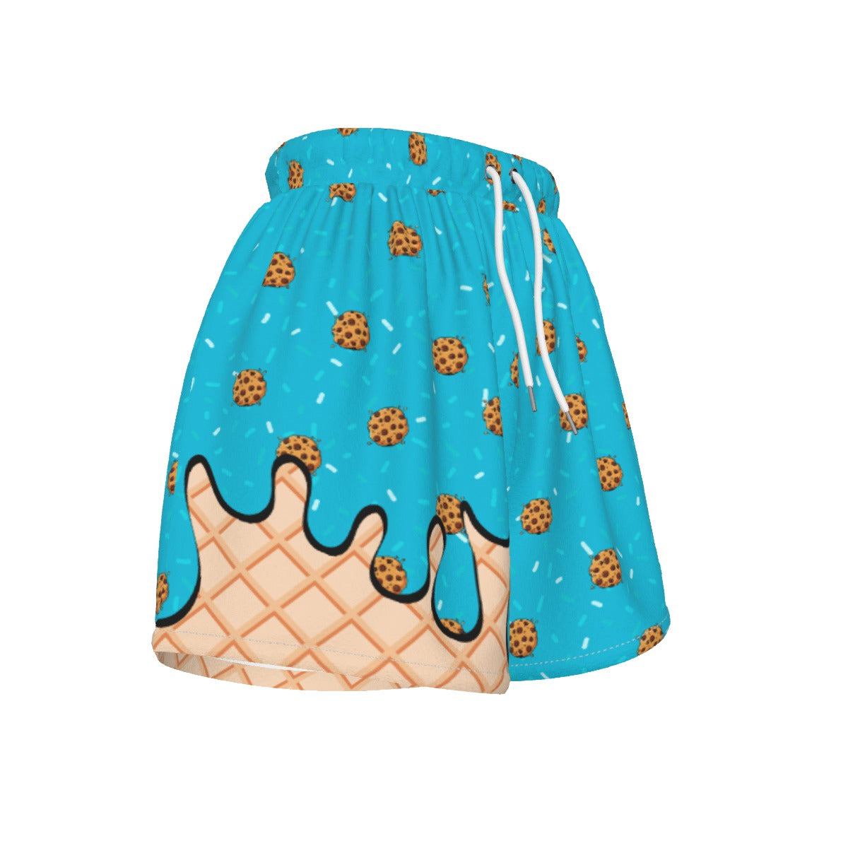 Cookie Monster Ice Cream Sport Shorts (All Sizes)