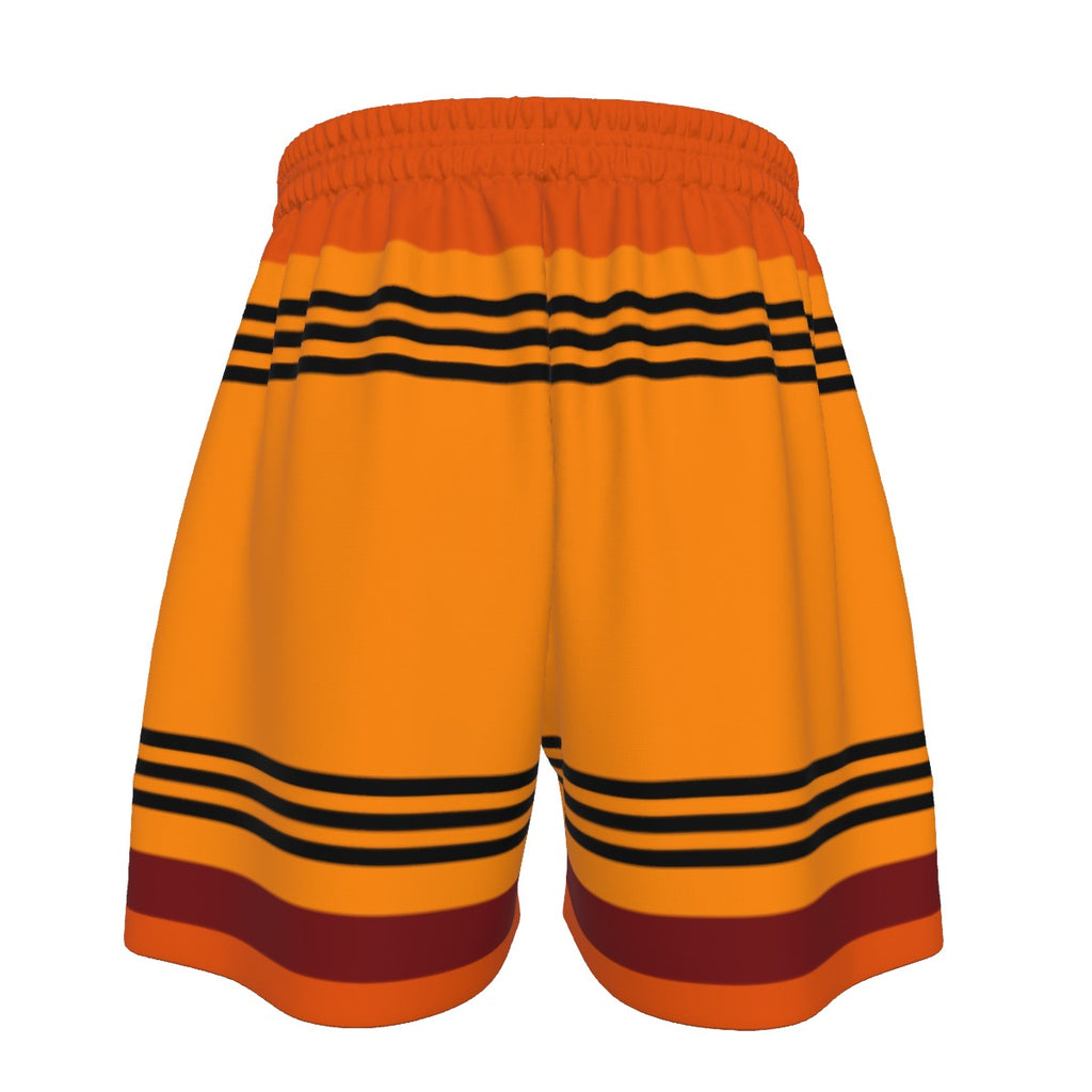 Orange Crayon Sport Shorts (All Sizes)