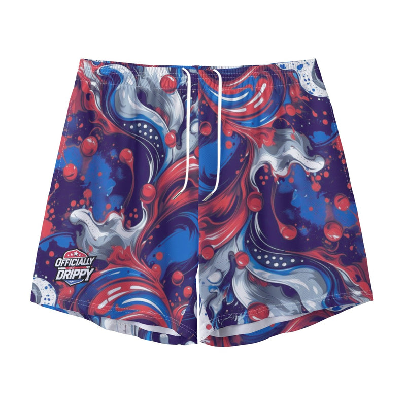 USA Swirls Sport Shorts (All Sizes)