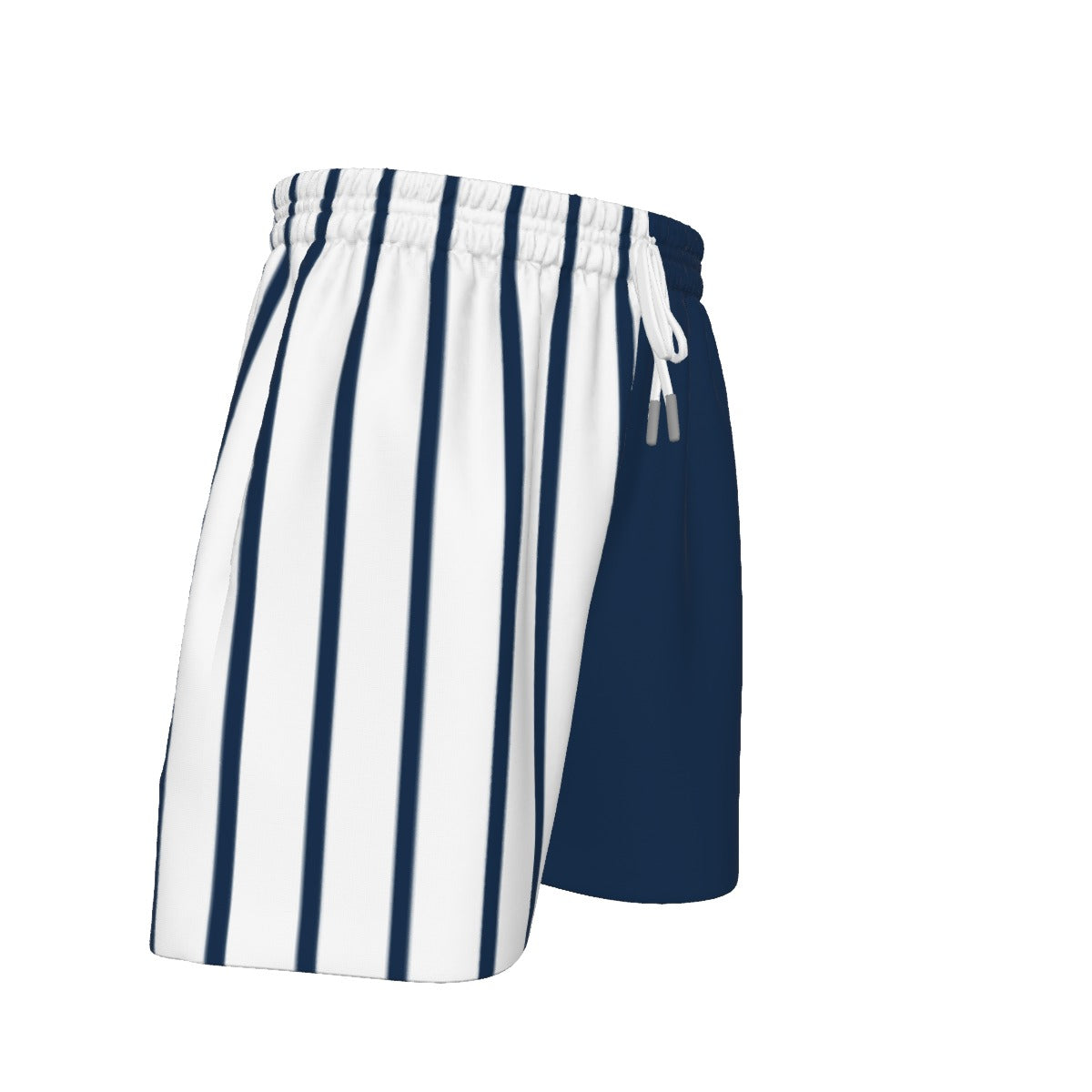 Color Block Navy Pinstripe Boys Sport Shorts (All Sizes)