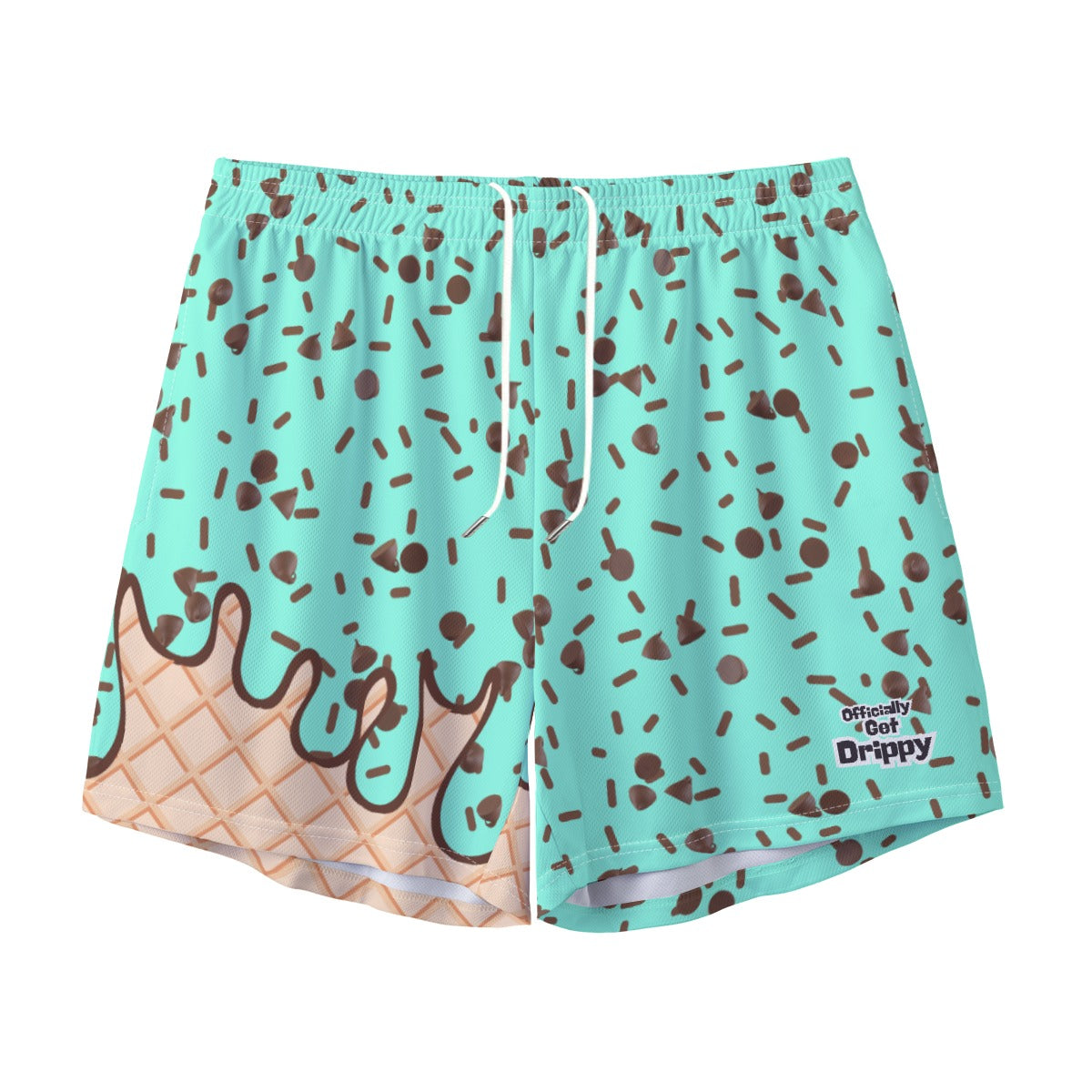 Mint Chocolate Chip Ice Cream Shorts (All Sizes)