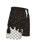 Black and Orange Sport Shorts (All Sizes)