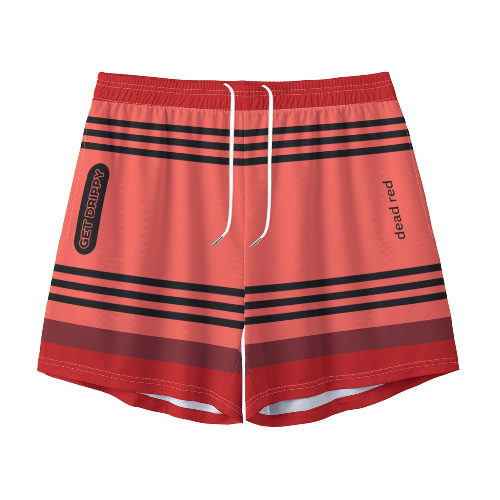 Red Crayon Sport Shorts (All Sizes)