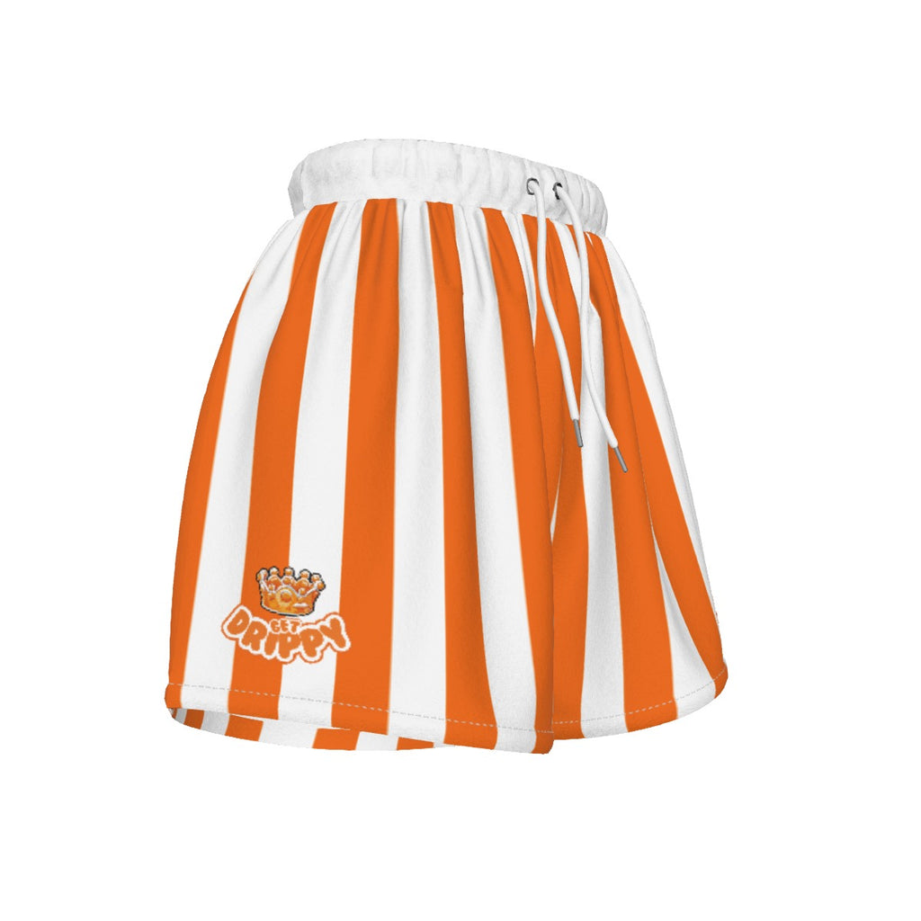 Pinstripe Orange Sports Shorts (All Sizes)