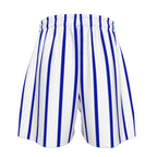 Blue Pinstripe Sport Shorts (All Sizes)