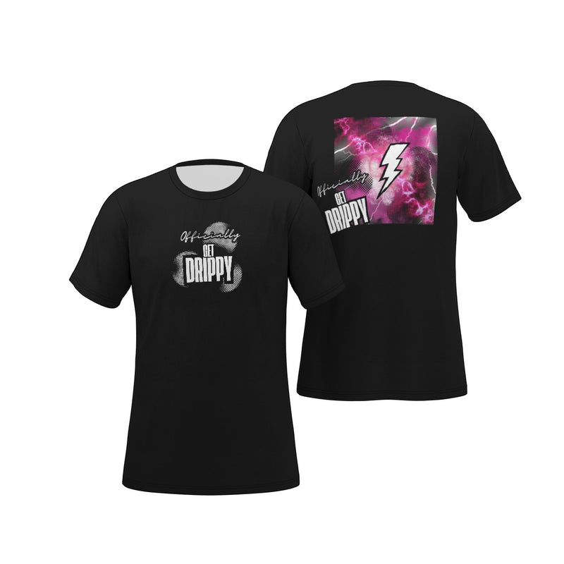 Pink Lightning T-Shirt + Tops (All Sizes)