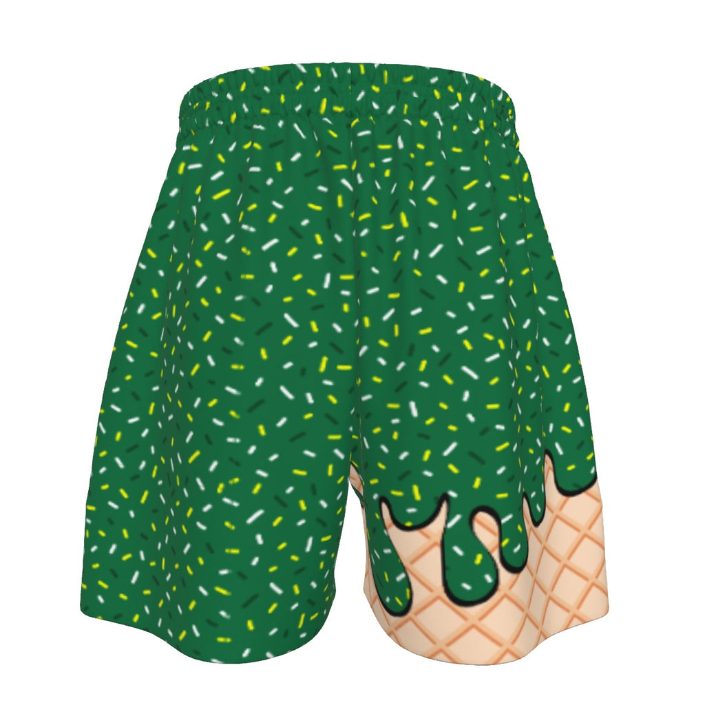Green Ice Cream Sport Shorts (All Sizes)