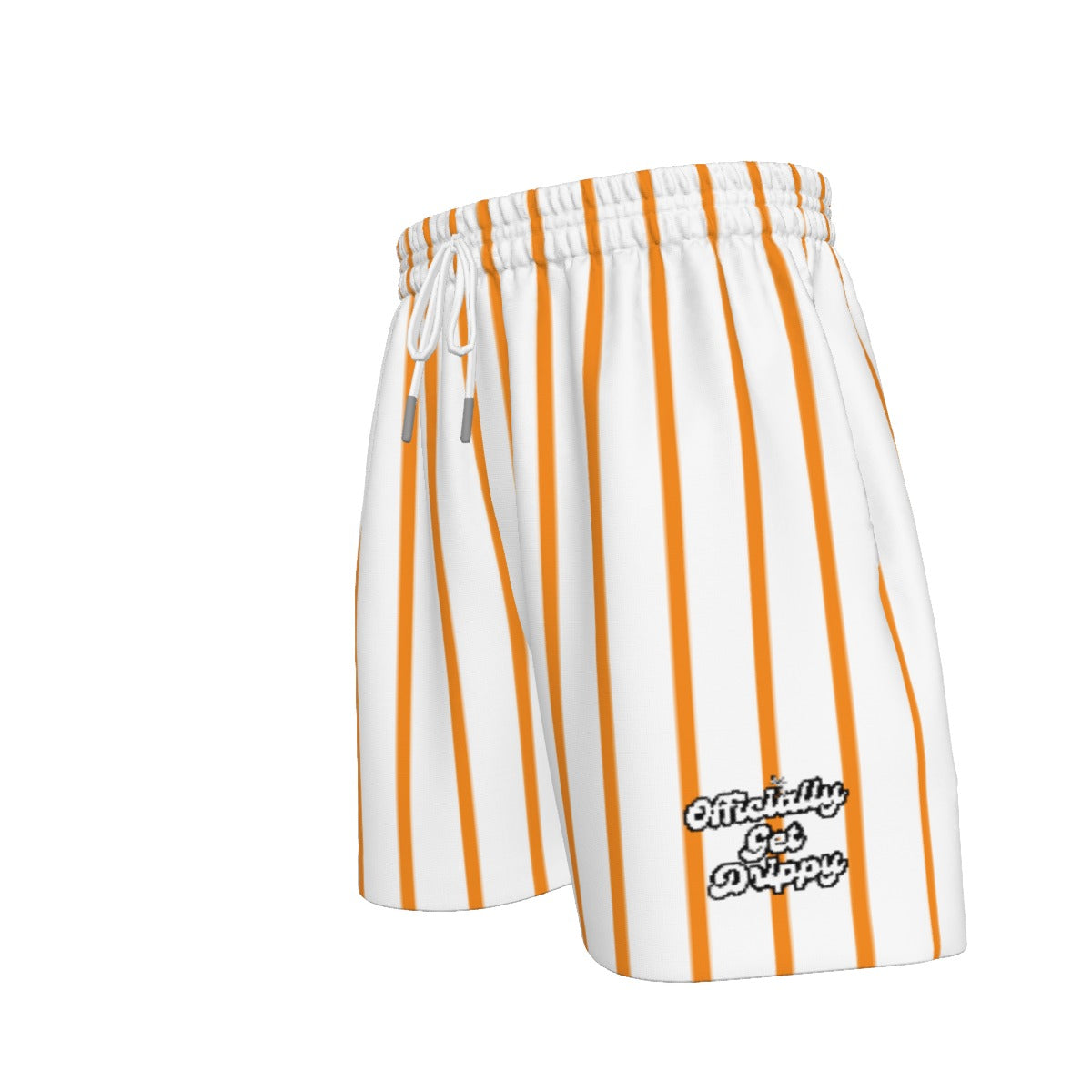 Orange Pinstripe Sport Shorts (All Sizes)