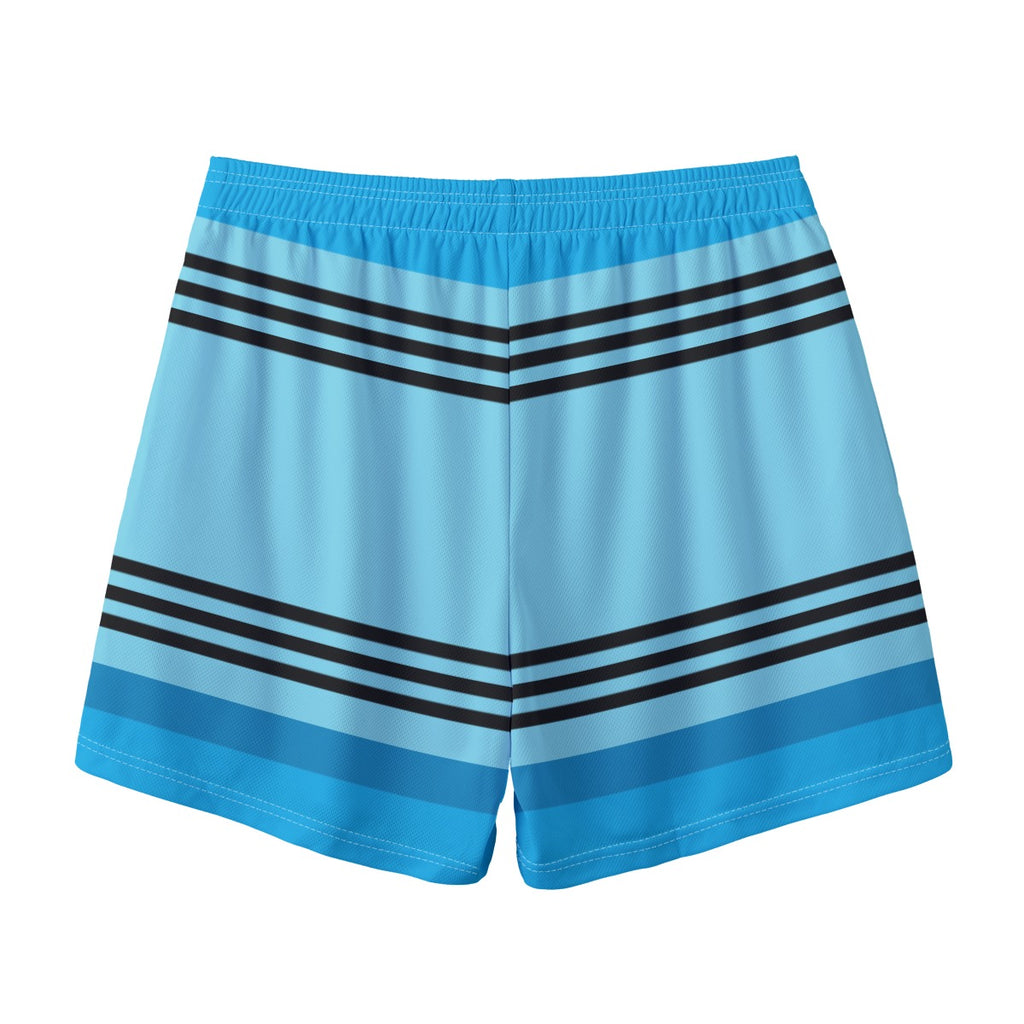 Baby Blue Crayon Sport Shorts (All Sizes)