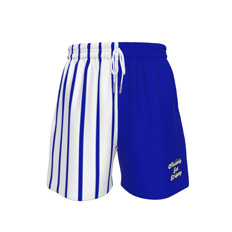Color Block Pinstripe and Blue Sport Shorts (All Sizes)