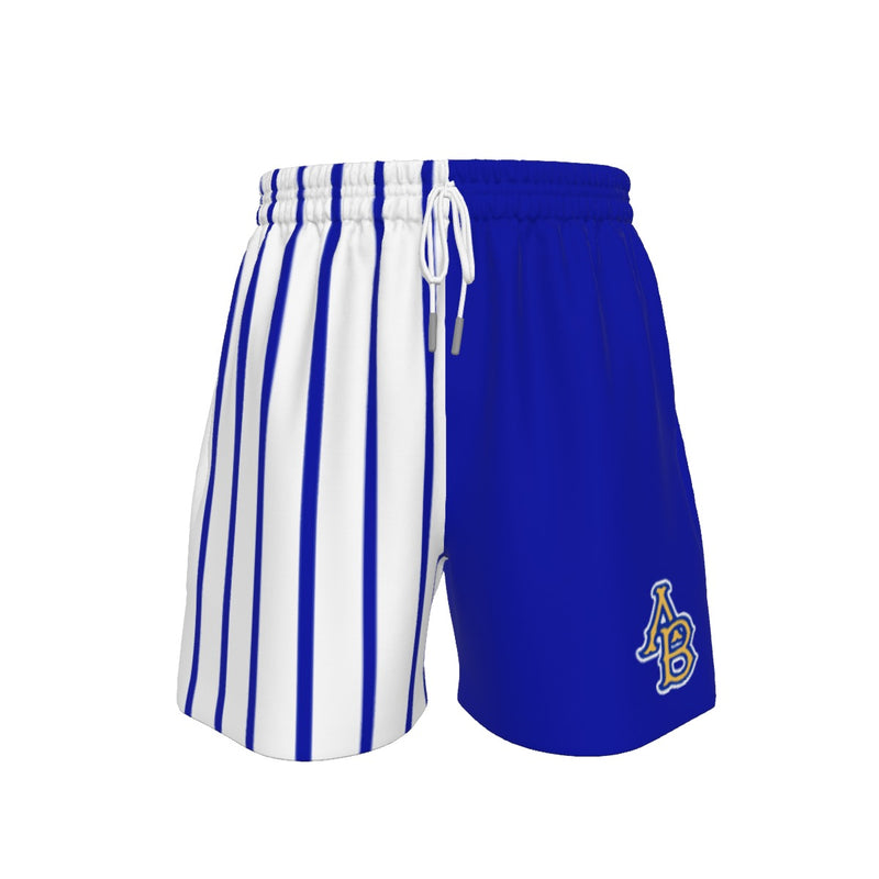 A-B Colorblock Pin Stripe Shorts Sport Shorts (All Sizes)