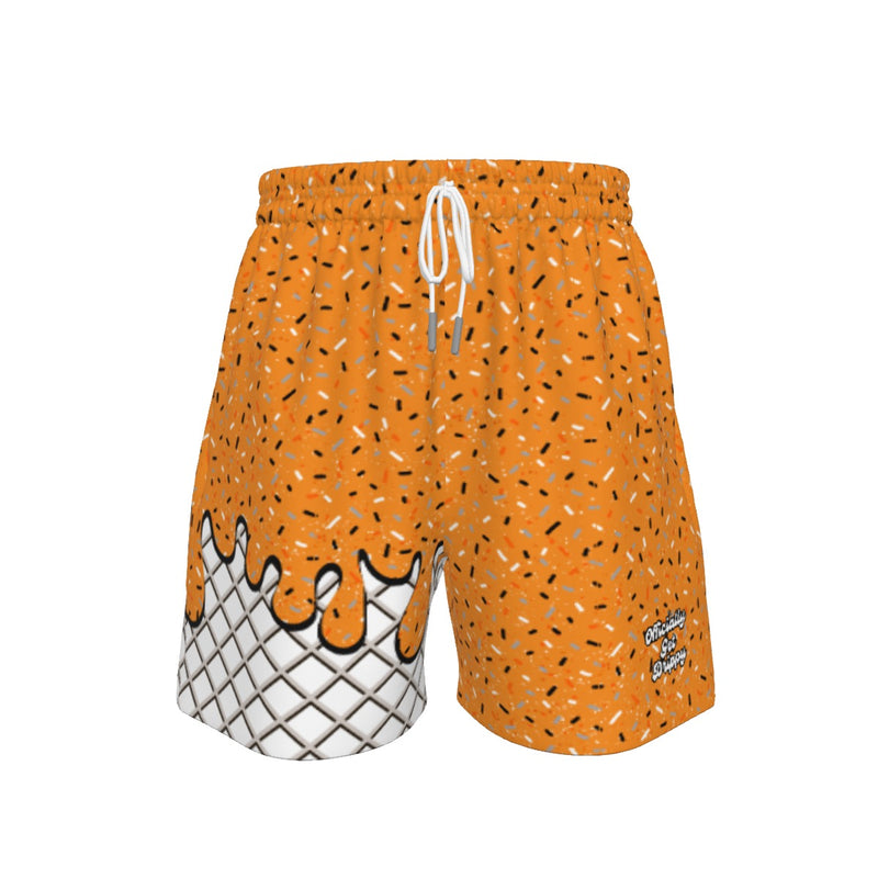 Orange Ice Cream Sport Shorts (All Sizes)