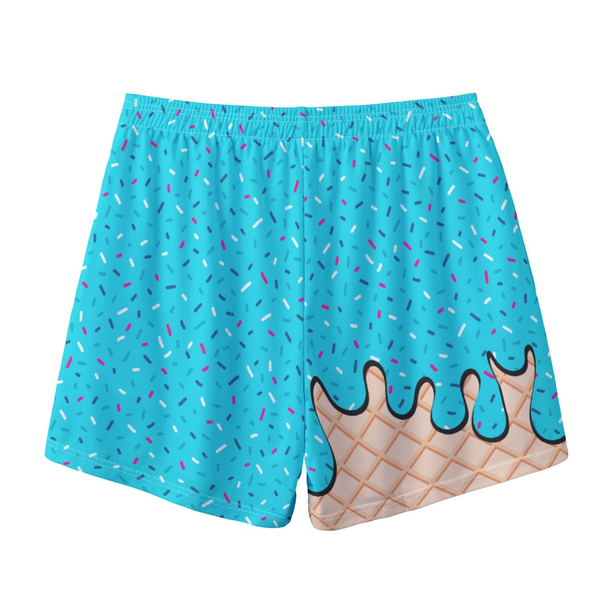 Turquoise Ice Cream Sport Shorts (All Sizes)