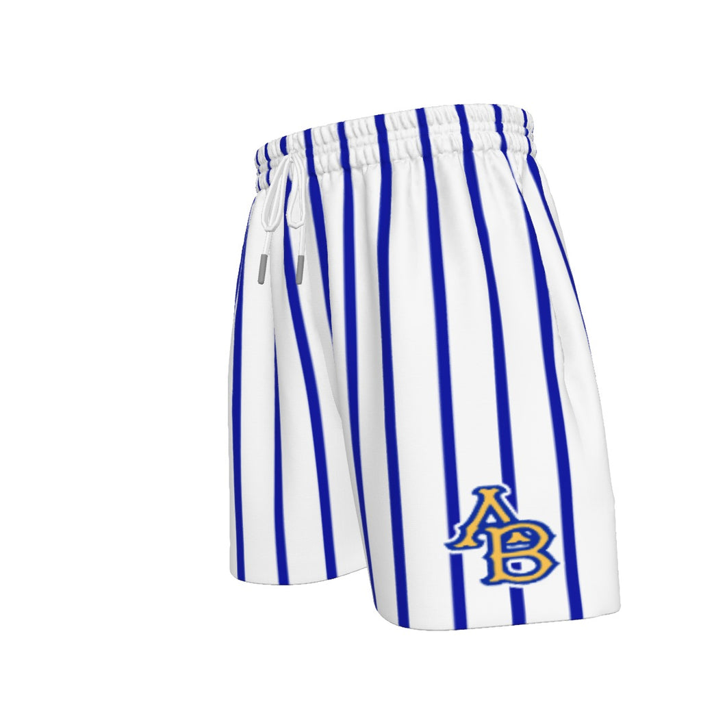 A-B Pinstripe Sport Shorts (All Sizes)