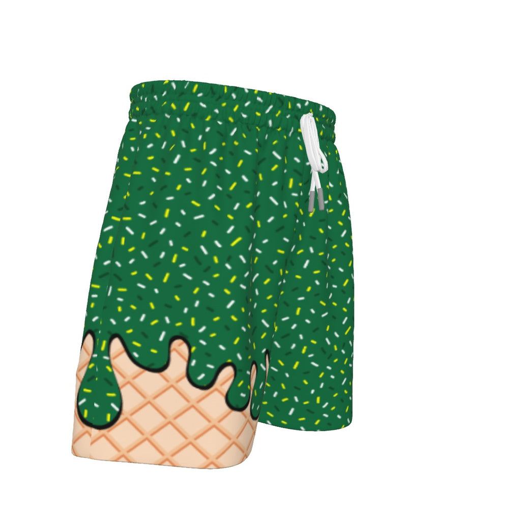Green Ice Cream Sport Shorts (All Sizes)