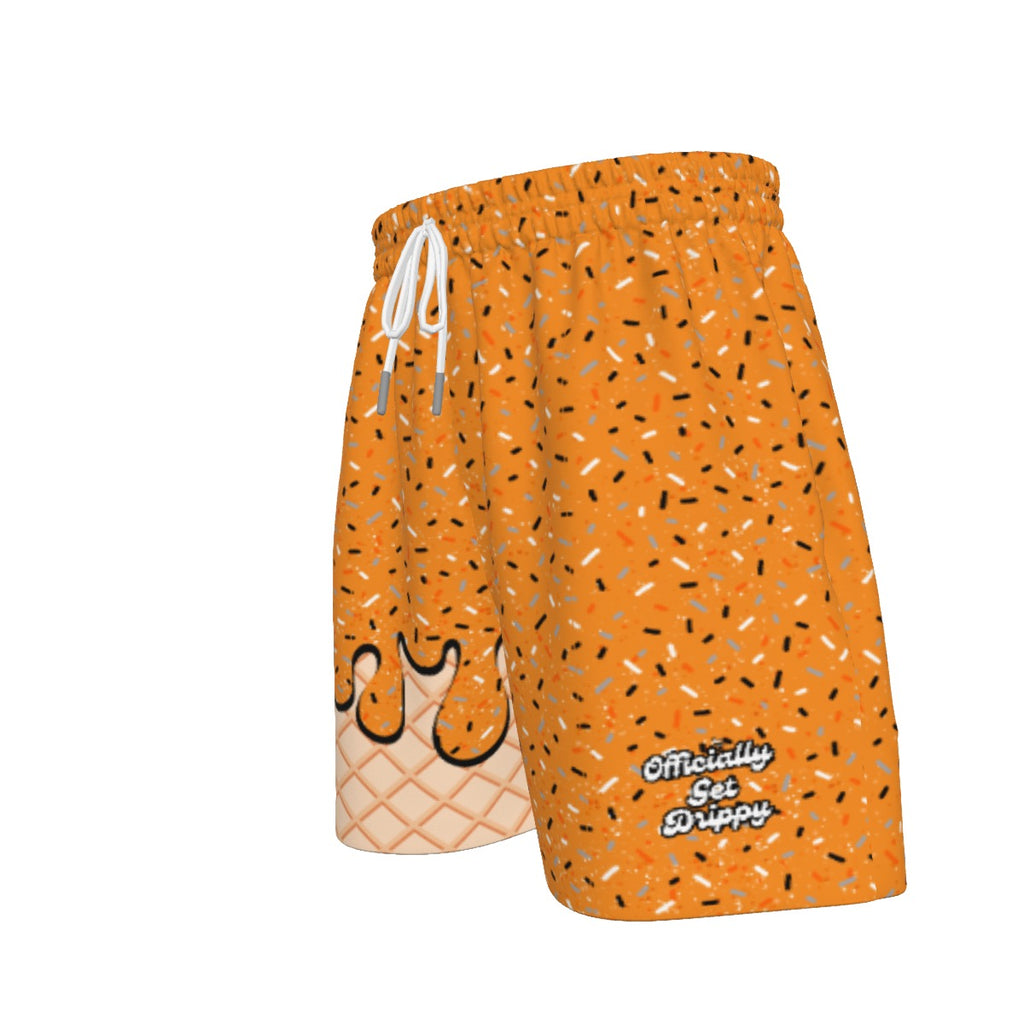 Orange Ice Cream Sport Shorts (All Sizes)