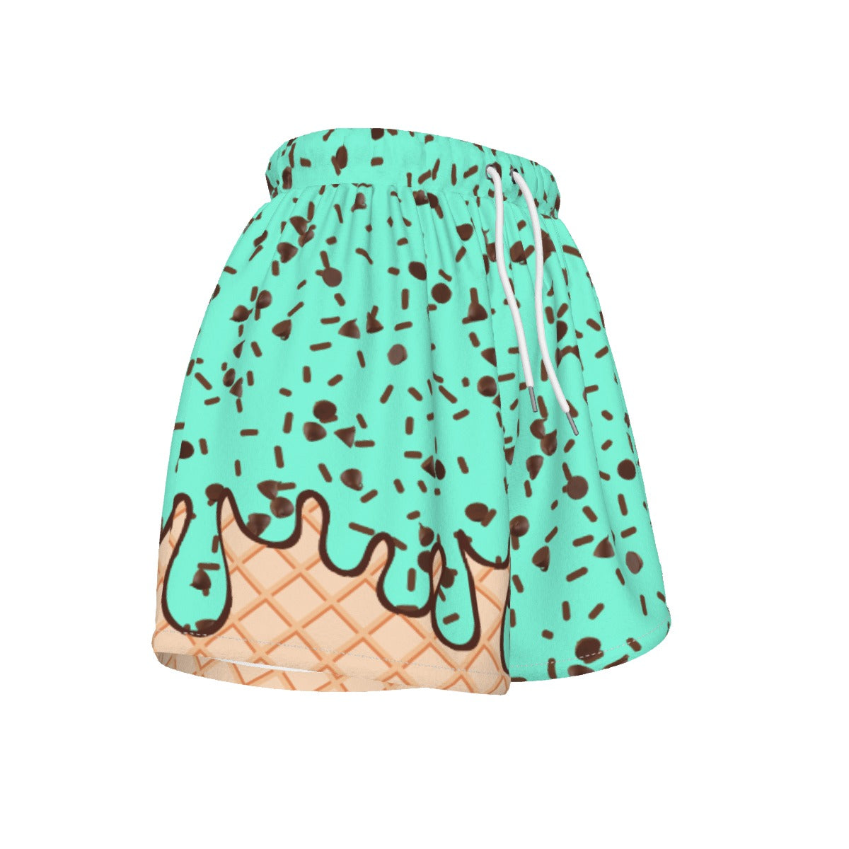 Mint Chocolate Chip Ice Cream Shorts (All Sizes)