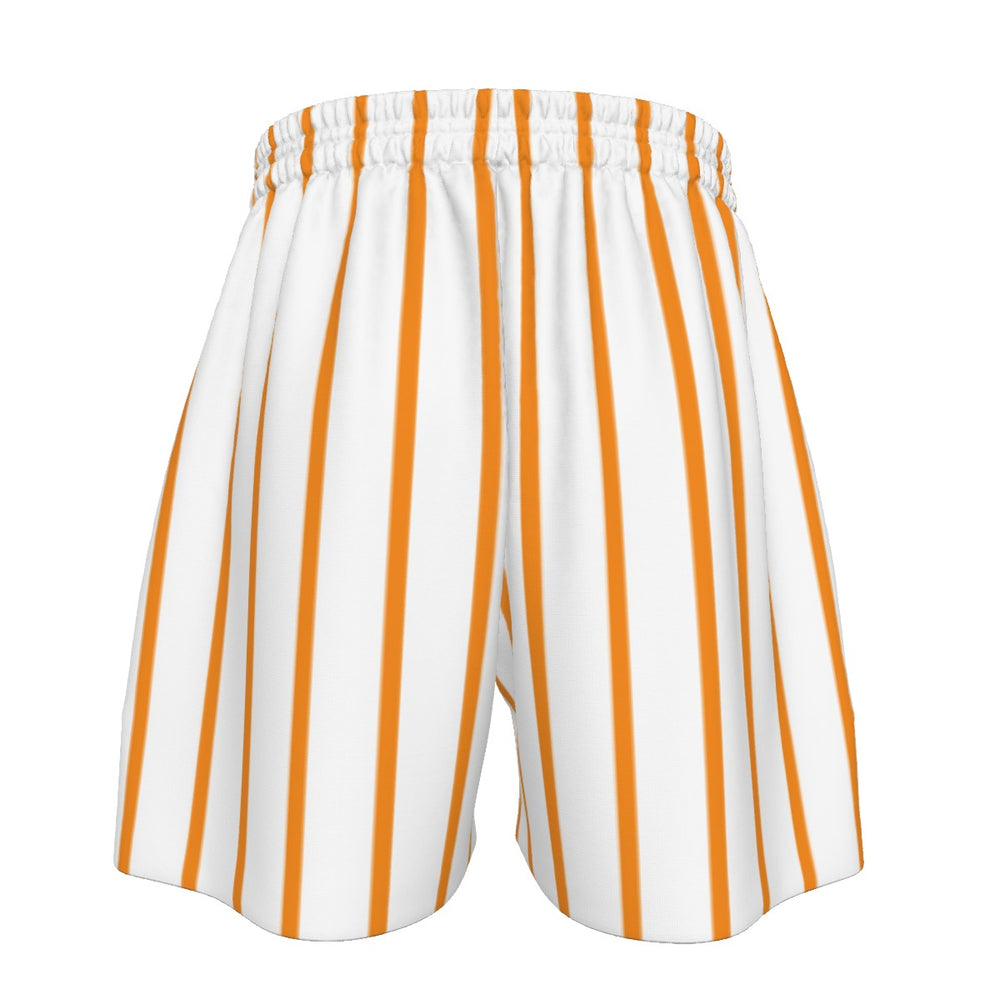 Orange Pinstripe Sport Shorts (All Sizes)