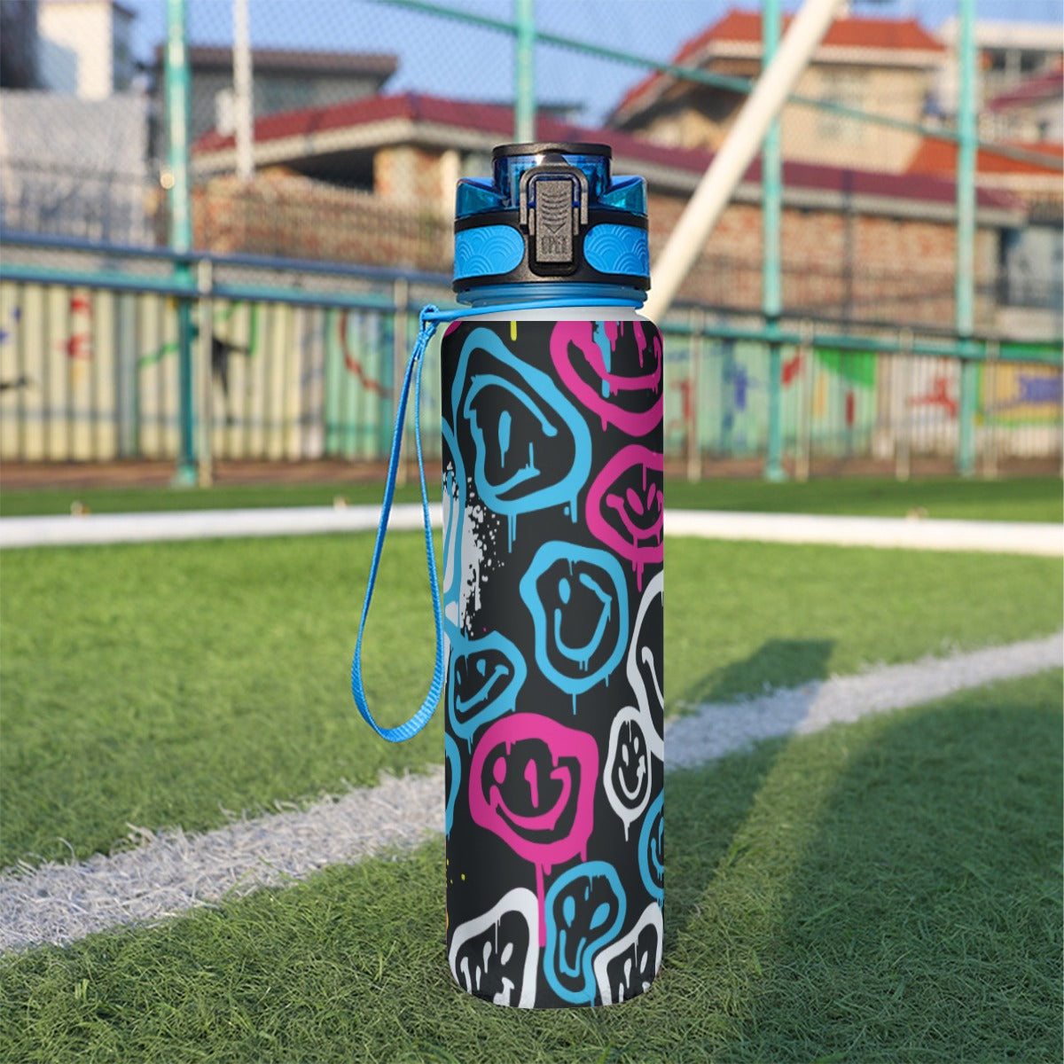 Smiley Slugger Sport Water Bottle 32oz