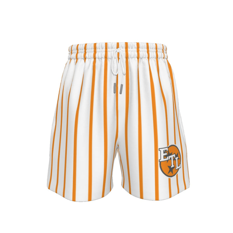 ETL Orange Pin Stripe Sport Shorts (All Sizes)