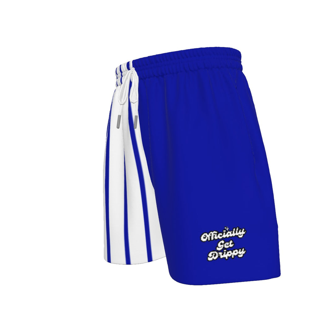 Color Block Pinstripe and Blue Sport Shorts (All Sizes)
