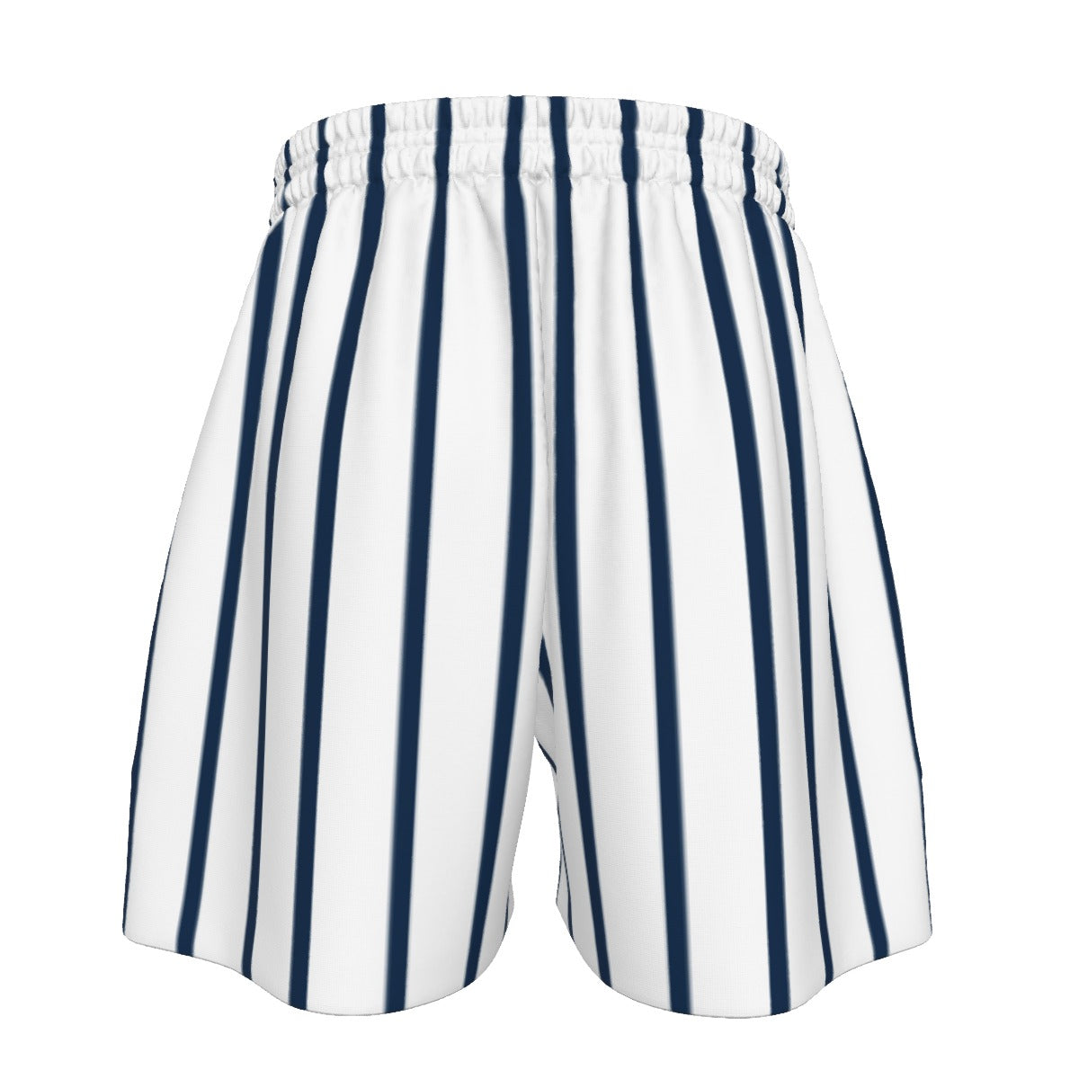 Navy Pinstripe Sport Shorts (All Sizes)