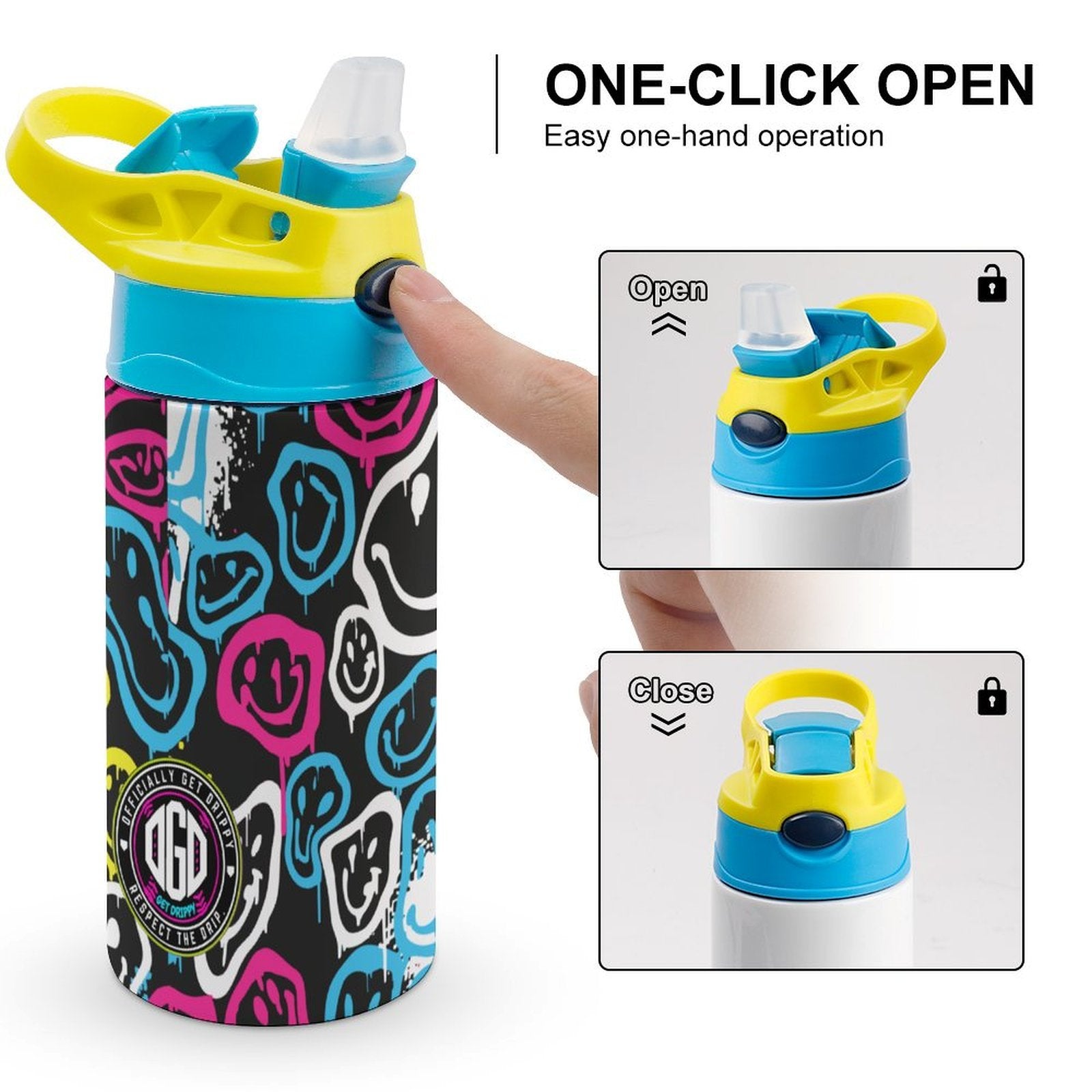 Smiley Slugger Children's Water Cup