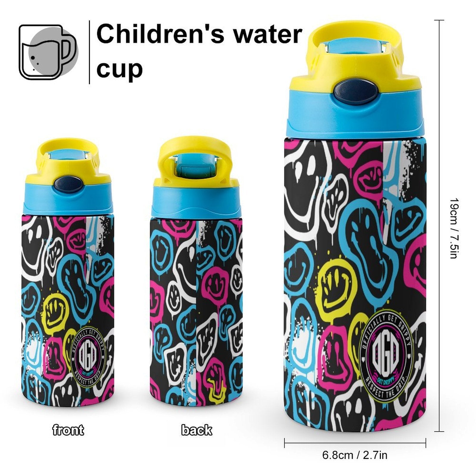 Smiley Slugger Children's Water Cup