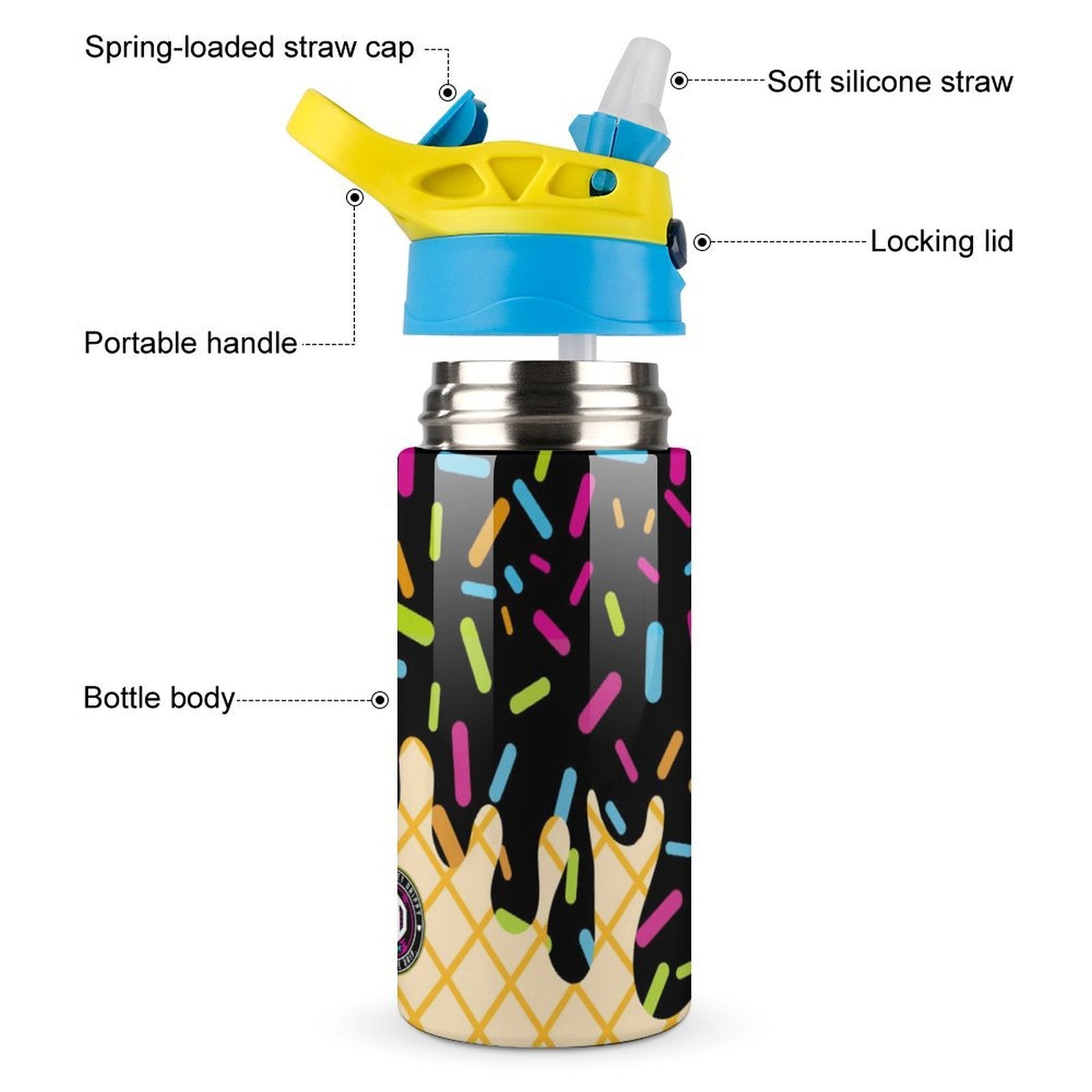 Midnight Sundae Children's Water Cup