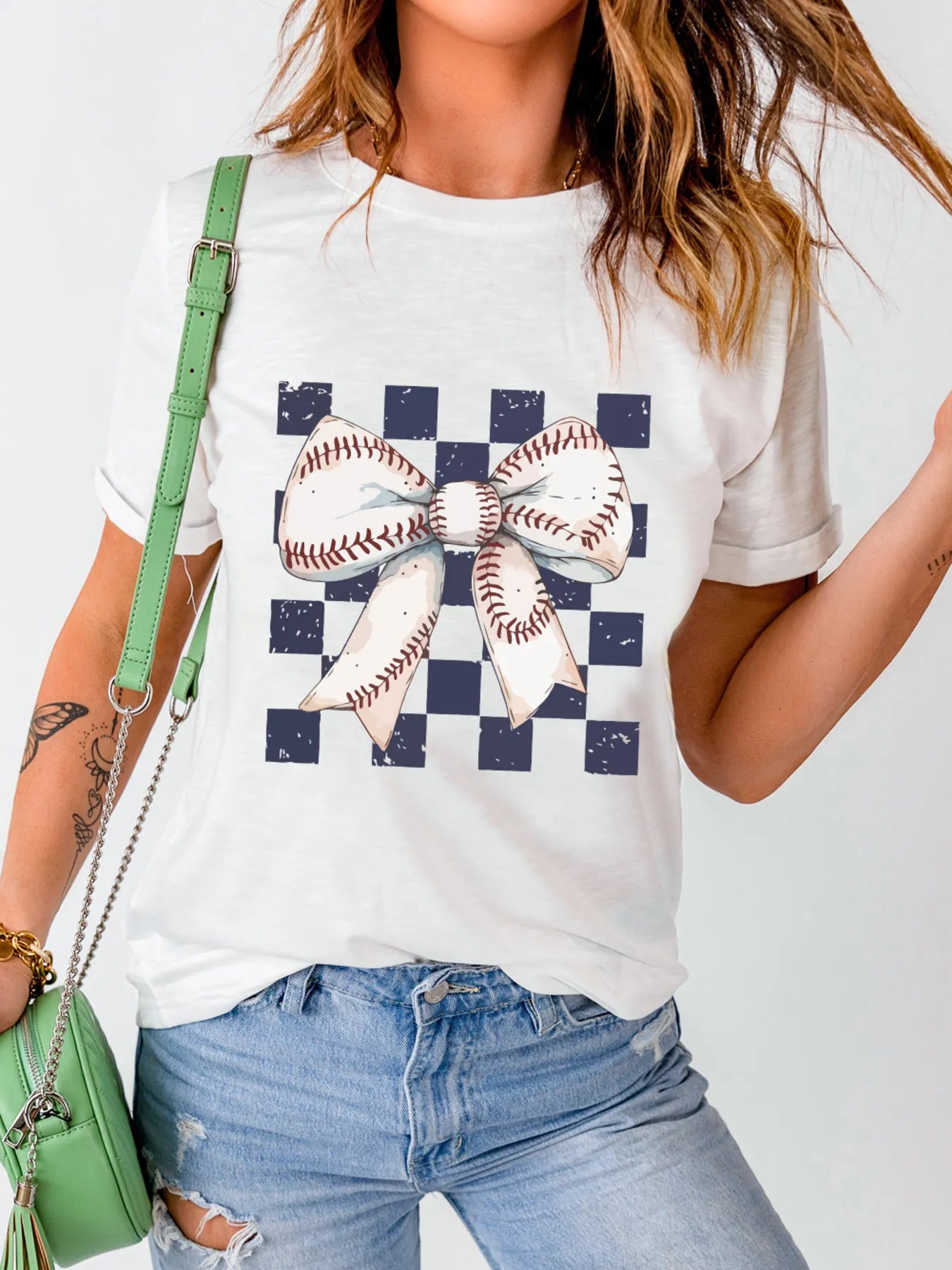 checkered bowknot shirt, bowknot t-shirt, checkered graphic tee, crew neck bow shirt, girls checkered shirt, women’s bow shirt, cute checkered tee, bowknot graphic tee, crew neck t-shirt, stylish bowknot shirt, checkered bow tee, girly checkered shirt, soft graphic t-shirt, pastel bow shirt, pink bow shirt, y2k bow shirt, bow graphic tee, vintage bow tee, cute bow shirt for girls, youth bow t-shirt, trendy checkered tee, all over print bow shirt, kawaii bow shirt, fashion checkered tee, crew neck checkered 