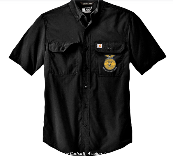 A-B FFA Carhartt Force® Solid Short Sleeve Shirt