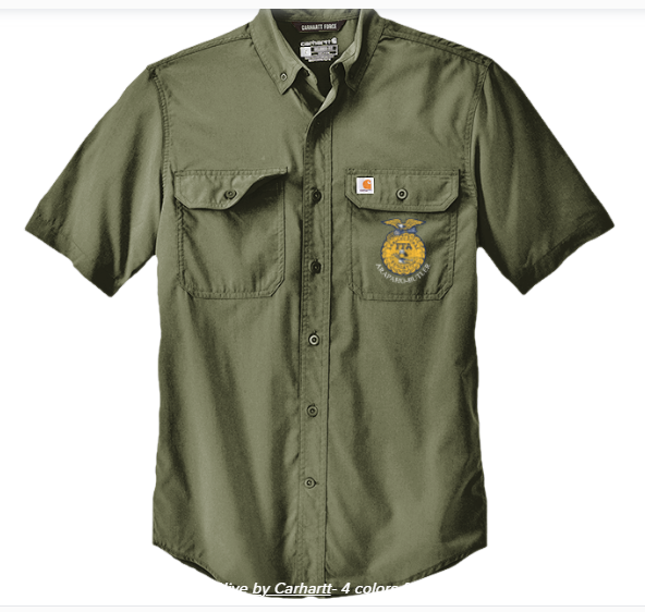 A-B FFA Carhartt Force® Solid Short Sleeve Shirt