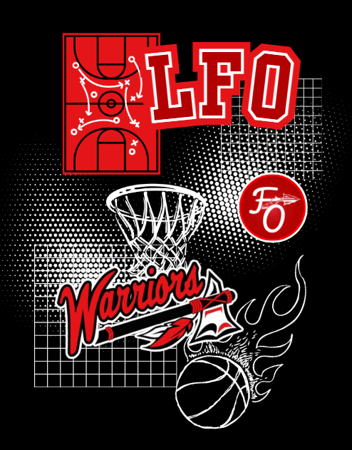 Warrior's Basketball Logo 3
