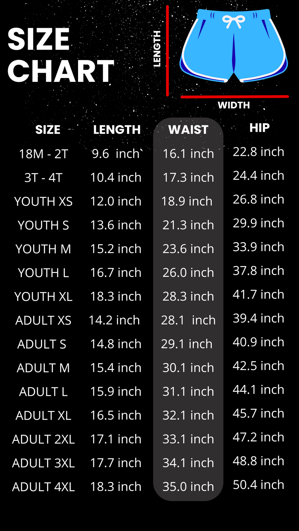 A-B Blue Sport Shorts (All Sizes)