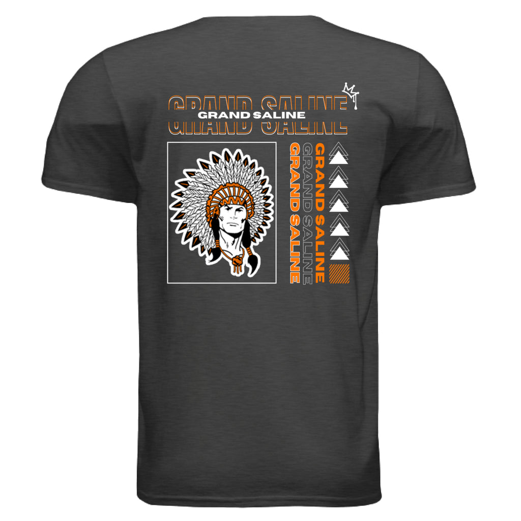 Heather Dark Grey - BACK