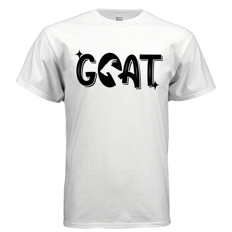 G.O.A.T T-Shirt + Tops (All Sizes)