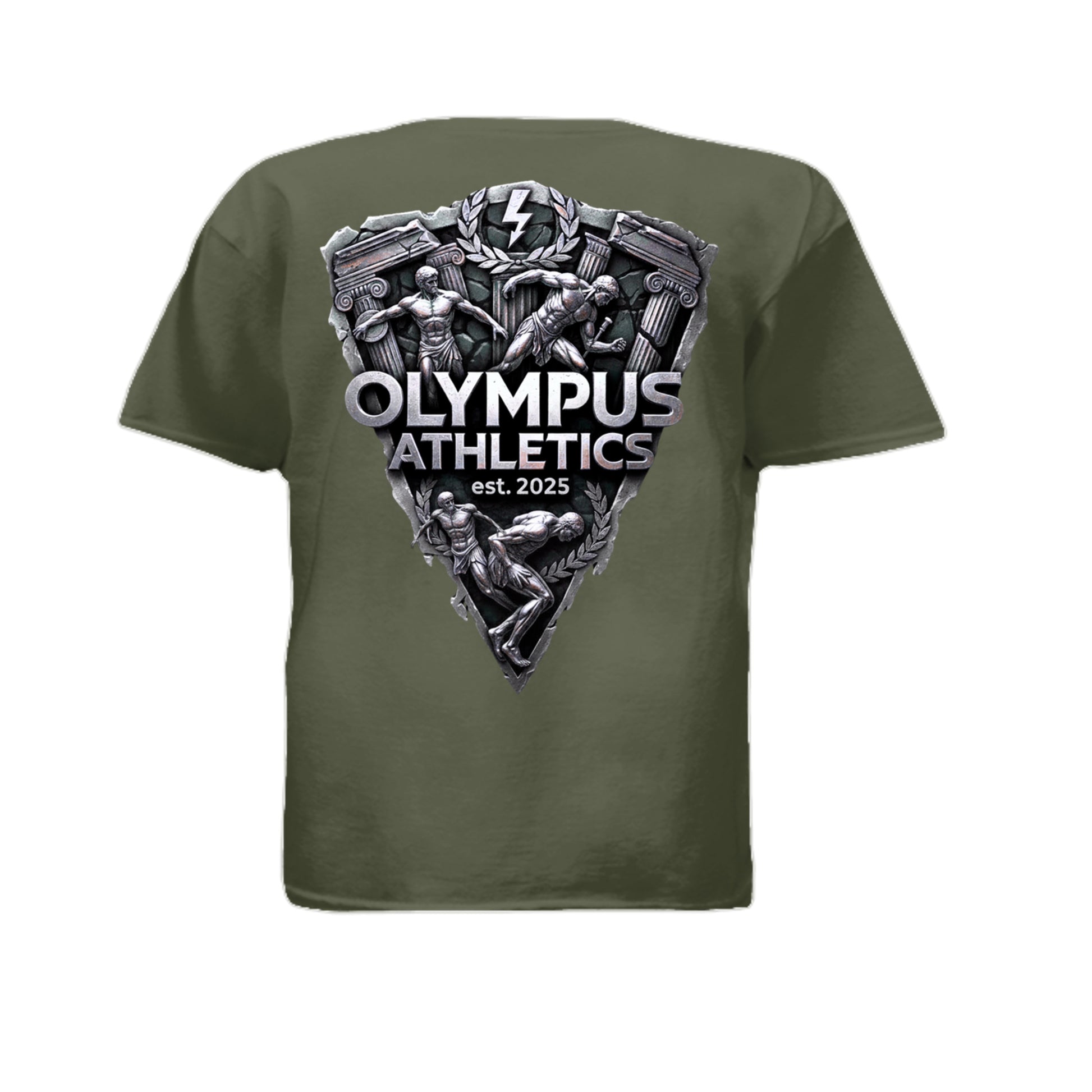 MILITARY GREEN - 3312 - BACK