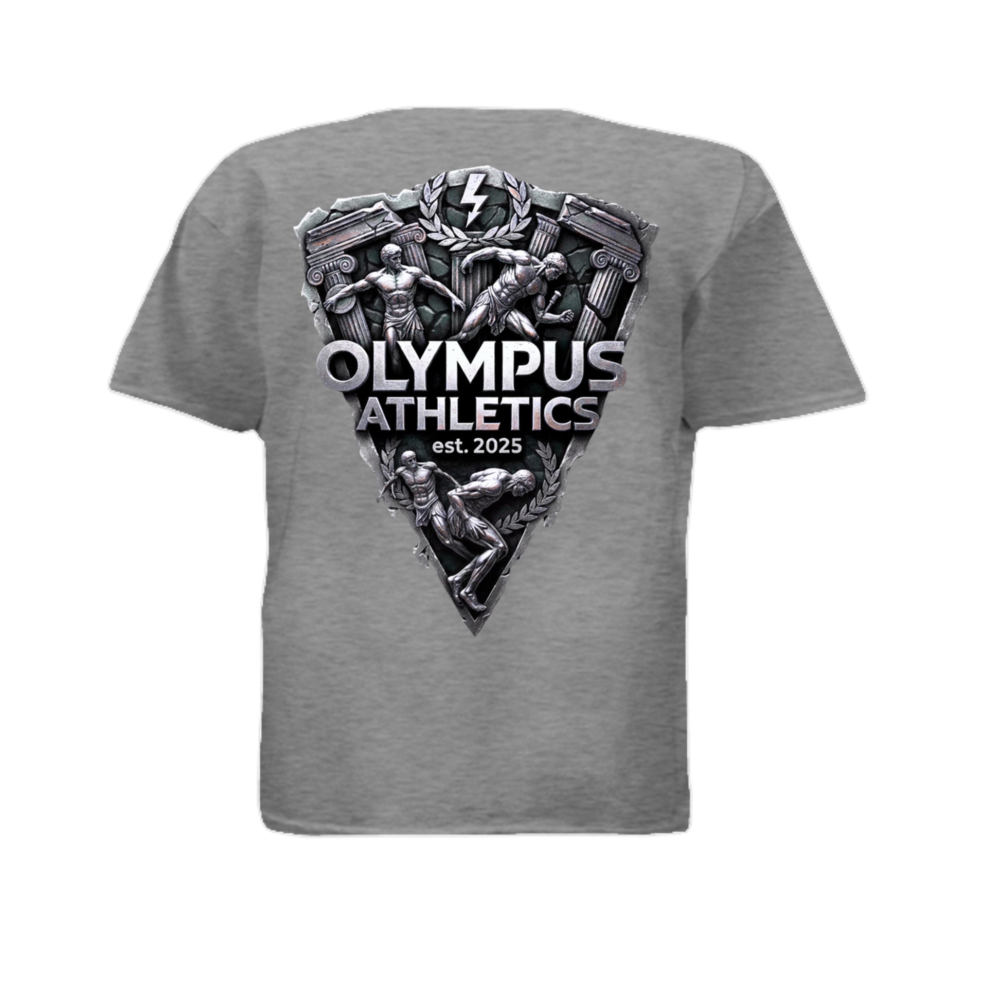 DARK HTHR GRAY - 3312 - BACK